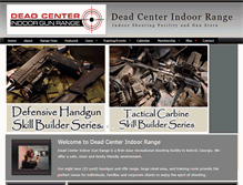 Tablet Screenshot of deadcenterrange.com